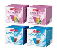 Ristora capsule Dolce Gusto MIX 80pz TISANA RELAX + MOKACCINO