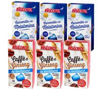 Ristora capsule Nespresso 30 CAMOMILLA + 30 GINSENG da ZUCCHERARE