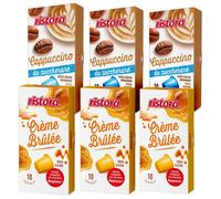 Ristora capsule Nespresso 30 CAPPUCCINO NO ZUCCHERO + 30 CREME BRULEE