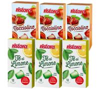 Ristora capsule Nespresso 30 NOCCIOLINO + 30 TE LIMONE
