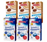 Ristora capsule Nespresso 60 CAPPUCCINO NO ZUCCHERO + 60 CAMOMILLA