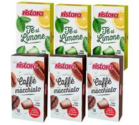 Ristora capsule Nespresso 60 MACCHIATO + 60 THE LIMONE