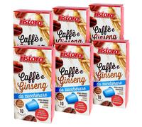 Ristora capsule Nespresso caffè GINSENG da ZUCCHERARE - 10x6 pz.
