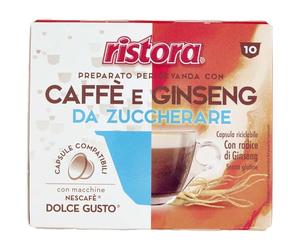 Ristora D.Gusto Caffè Ginseng Da Zuccherare 10c, 110g