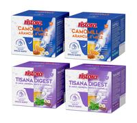Ristora Dolce Gusto MIX 80 capsule CAMOMILLA ARANCIA e MIELE + TISANA DIGEST