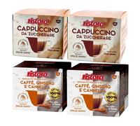Ristora Dolce Gusto MIX 80 capsule CAP da ZUCCHERARE + GINSENG e CANNELLA