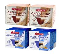 Ristora Dolce Gusto MIX 80 capsule CAP da ZUCCHERARE + ORZO e SAMBUCA