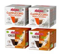 Ristora Dolce Gusto MIX 80 capsule CAPPUCCINO NO LATTOSIO + ORZO BIO