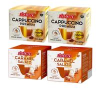 Ristora Dolce Gusto MIX 80 capsule CAPPUCCINO PREMIUM + CARAMEL SALATO