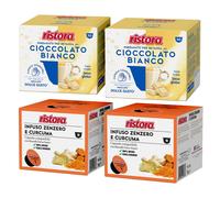 Ristora Dolce Gusto MIX 80 capsule CIOCCOLATO BIANCO + ZENZERO e CURCUMA