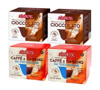 Ristora Dolce Gusto MIX 80 capsule CIOCCOLATO + GINSENG da ZUCCHERARE