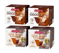 Ristora Dolce Gusto MIX 80 capsule CIOCCOLATO + GINSENG e CANNELLA