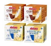 Ristora Dolce Gusto MIX 80 capsule CORTADO + CIOCCOLATO BIANCO