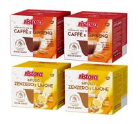 Ristora Dolce Gusto MIX 80 capsule GINSENG + INFUSO ZENZERO LIMONE
