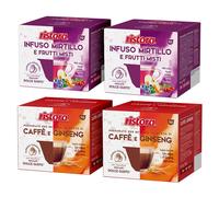 Ristora Dolce Gusto MIX 80 capsule MIRTILLO FRUTTI MISTI + GINSENG