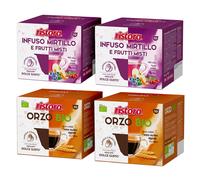 Ristora Dolce Gusto MIX 80 capsule MIRTILLO FRUTTI MISTI + ORZO BIO