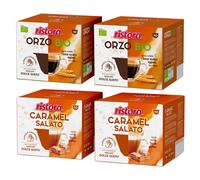 Ristora Dolce Gusto MIX 80 capsule ORZO BIO + CARAMEL SALATO