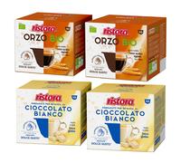 Ristora Dolce Gusto MIX 80 capsule ORZO BIO + CIOCCOLATO BIANCO