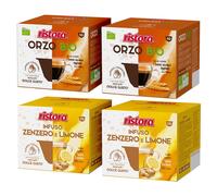 Ristora Dolce Gusto MIX 80 capsule ORZO BIO + INFUSO ZENZERO LIMONE