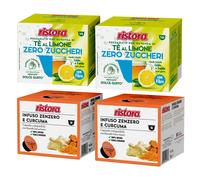 Ristora Dolce Gusto MIX 80 capsule TE LIMONE NO ZUCCHERI + ZENZERO e CURCUMA