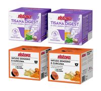 Ristora Dolce Gusto MIX 80 capsule TISANA DIGEST + ZENZERO e CURCUMA