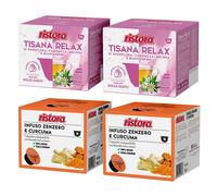 Ristora Dolce Gusto MIX 80 capsule TISANA RELAX + ZENZERO e CURCUMA