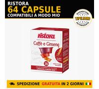 Ristora Ginseng Capsule Solubili A Modo Mio 64 Pezzi