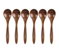Ristorante Caffè Latte mieli miscelazione Cucchiaio marrone 14cm lunghezza 6pz.