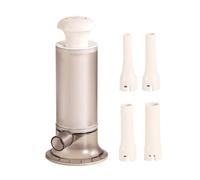 Ristorante Salvataggio Maker, Salsa Stuffing Machine, Commerciale Salvataggio Stuffer, Salvataggio Filler con 4 connettori Tube, Heavy-Duty Salsaggio Stuffer, Meat Stuffing Machine for Restaurant