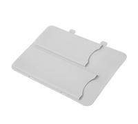 Ristyur Fodere per ferro arricciacapelli da viaggio, borsa in ferro piatto, borsa per attrezzi per capelli in silicone, supporto in ferro e custodia per tappeti, custodia da viaggio in ferro, Grigio