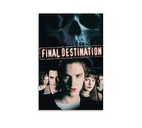 RISUANHENM Final Destination Poster decorativo artistico per stanza, stampa artistica da parete su tela, decorazione per camera da letto, 40 x 60 cm, senza cornice