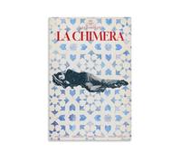 RISUANHENM La Chimera, poster artistico decorativo per la stanza, su tela, decorazione artistica da parete per camera da letto, 40 x 60 cm, senza cornice