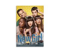 RISUANHENM Poster artistico decorativo per camera da letto, motivo: New Girl (20 x 30 cm), senza cornice