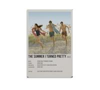 RISUANHENM The Summer I Turned Pretty Poster decorativo artistico per stanza, stampa artistica da parete per camera da letto, 20 x 30 cm, senza cornice