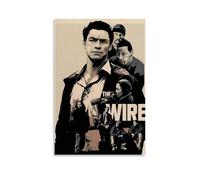 RISUANHENM The Wire Poster decorativo artistico per stanza, stampa artistica da parete per camera da letto, 30 x 45 cm, senza cornice