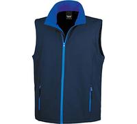 Risultato R232 M Softshell stampabile Bodywarmer, Unisex, R232M, Navy/Royal, M