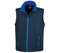 Result Bodywarmer Softshell R232M stampabile Unisex Navy/Royal M