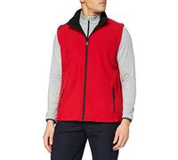 Risultato R232 M Softshell stampabile Bodywarmer, Unisex, R232M, Red/Black, L