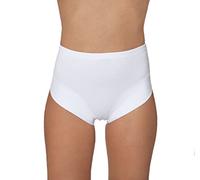 Risveglia i Sensi 3 Slip Donna in Cotone Guaina Contenitiva (Nero, 7/XXL)