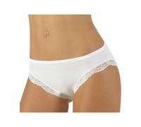 Risveglia I Sensi 6 Slip Donna Cotone Con Pizzo E Vita Bassa