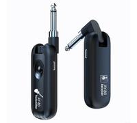 Risveglio 2.4GHz Wireless Guitar System, Low Latency Instrument Transmitter Receiver Set per chitarra elettrica Basso con portata 50M