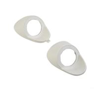 Risveglio 2.5 Inch Car Audio Tweeter Spacer Bracket Plastica A-Pillar Adapter Ring Bianco 2Pcs per Configurazione Altoparlante Personalizzato