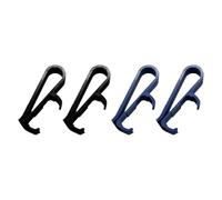 Risveglio 2 clip per aletta parasole per auto per Ooono CoDriver 1, staffa di supporto in plastica resistente all'usura, installazione rapida, nessun danno, nero