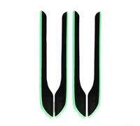 Risveglio 4 adesivi protettivi luminosi per maniglie di porte Tesla Model 3 Model Y dal 2019 al 2022 Materiale in resina epossidica PET