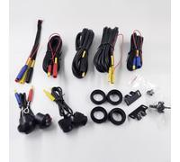 Risveglio AHD 360 Panoramic Surround View Car Camera System IP68 Impermeabile per Visione Notturna 4 Telecamere per Radio Auto Facile Installare