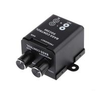 Risveglio Auto Subwoofer Bass Remote Volume Control Knob per RCA Level, Remote Bass Management Switch
