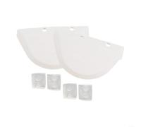 Risveglio AXV414604WHP - Kit di pettini per scarpe Pool Wing e Pod compatibile con navigatore e pulitore piscina, include ali destra e sinistra con quattro scarpe in ABS per una manutenzione