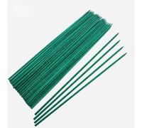 Risveglio Bastoncini di supporto per piante in bambù verde da 40 cm, per fiori da giardino, paletti lisci senza schegge per addestramento di pomodori e composizioni floreali, confezione da 40