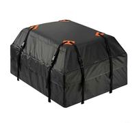Risveglio Borsone impermeabile Oxford da 425 l per tettuccio auto, 112 x 87 x 44 cm, resistente al sole, con o senza portapacchi da viaggio, nero (600D)