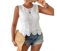 Risveglio Canottiera casual da donna per le vacanze e l'uso quotidiano | Materiale in poliestere morbido, lunghezza regolare per vestibilità, adatto per primavera, estate, autunno, inverno